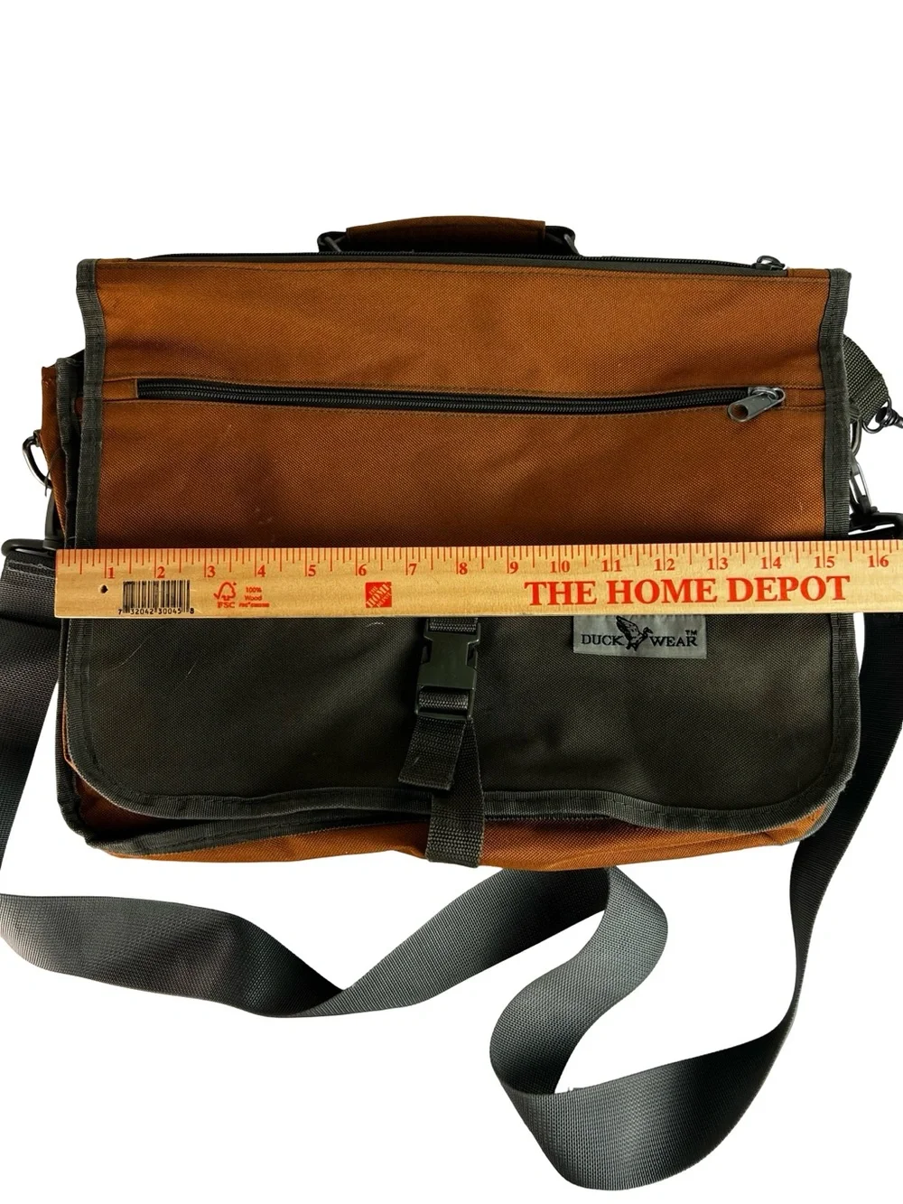 Vintage Duck Wear Utility Tool Bag Carpenter Electrician Organizer Canvas